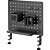 Pegboard Office Painel Organizador Fortrek Grid Space 42x48 Preto - Imagem 2