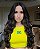 Cropped Brasil Feminino – Suplex Premium Forrado – Tamanho Único - Imagem 2