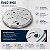 Ralo Grelha Giratório Com Fecho Redondo Inox 10x10 cm - Imagem 3