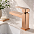 Torneira Banheiro Misturador Monocomando Mesa Quadrada Inox Rose Gold - Imagem 3
