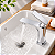 Torneira Banheiro Com Misturador Monocomando Inox Quadrada Cromado - Imagem 3