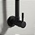 Dc-tf-6603bp Torneira Cozinha Parede Metal AÇo Inox Preto Fosco 1/4 Volta - Imagem 5