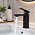 Torneira Banheiro Quadrada Preto Fosco Black Luxo Premium - Imagem 1