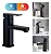 Torneira Banheiro Quadrada Preto Fosco Black Luxo Premium - Imagem 6