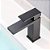 Dc6036p Torneira Banheiro Quadrado Preto Fosco Black - Imagem 3