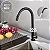 Torneira Cozinha Bica Alta Em Aço Inox Preto Fosco Black 1/4 Volta - Imagem 6