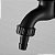 Dctf6705p Torneira Tanque Jardim Curta Em Metal E Abs Preto Fosco - Imagem 8
