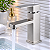 Torneira para Banheiro Monocomando de Mesa Quadrada Aço Inox Escovado - Imagem 1
