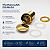 Válvula Click P/lavatório 7/8 Zamak Tampa Externa Dourado - Imagem 5