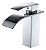 Torneira Para Banheiro Monocomando de Mesa Bica Cascata Slim Cor Cromado - Imagem 1