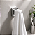 Cabide Porta Toalha Parede Cromado Inox Premium - Imagem 1