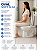 Assento Sanitario Oval Soft Branco - Imagem 3