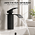 Torneira Para Banheiro Monocomando de Mesa Bica Cascata Slim Black Cor Matte Preto Fosco - Imagem 2