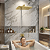 Ducha Chuveiro Inox Slim Quadrado Dourado - Imagem 3
