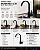 Torneira Monocomando Para Cozinha Maxforte Quadrada de Luxo Ultra Fina Preto Fosco - Imagem 5