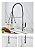 Torneira Cozinha de Mesa com Misturador Monocomando Gourmet Flexível 2 Jatos Classi Cromada - Imagem 3