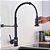 Torneira Cozinha de Mesa com misturador monocomando Gourmet Flexível 2 jatos Classi Preto Fosco - Imagem 1
