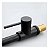 Torneira De Cozinha Gourmet Monocomando Baixa 50 Cm Com Ducha Spray Preto Fosco Black - Imagem 3