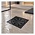 Ralo Porta Grelha Preto Fosco 10x10 Quadrado Aço Inox - Imagem 2