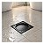 Ralo Porta Grelha Preto Fosco 10x10 Quadrado Aço Inox - Imagem 3