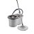 Mop Giratório Menalux com Cesto INOX e Refil Extra de Microfibra - Cód. A23072301 / MCML01 / 41046080 | SKU 101543 - Imagem 1