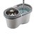 Mop Giratório Menalux com Cesto INOX e Refil Extra de Microfibra - Cód. A23072301 / MCML01 / 41046080 | SKU 101543 - Imagem 8