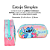 Kit Escolar Stitch Rosa - 3 peças - Mochila de Rodinha, Estojo Simples e Lancheira Térmica - Imagem 7