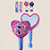 Kit Maquiagem Minnie - Espelho com led, 2 Batons, 2 anéis, 2 acessórios de cabelo - Imagem 2