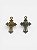 Cruz Pequena com Strass - Pingente Sofisticado - Imagem 1