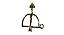 Pingente de arco e flecha lisa - Imagem 4