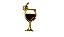 Pingente de taça resinado - Imagem 3