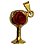 Pingente De Taça Com Flor - Imagem 3