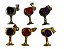 Pingente De Taça Com Flor - Imagem 1