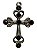 Pingente de Cruz Cravejado - R$9,80 - Imagem 7