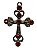 Pingente de Cruz Cravejado - R$9,80 - Imagem 6