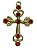 Pingente de Cruz Cravejado - R$9,80 - Imagem 9