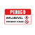 Adesivo Perigo Inflamável/Proibido Fumar - Imagem 1