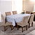 Toalha de Mesa Basic 1 Peça Tecido Oxford Estampa - Imagem 1