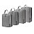 Conjunto/4 pçs portátil viagem compressão embalagem cubos saco organizador - Imagem 3