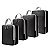 Conjunto/4 pçs portátil viagem compressão embalagem cubos saco organizador - Imagem 4