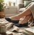 Sapatilha Feminina Joanete Usaflex Couro Conforto AD0710006 - Imagem 1