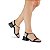 SANDALIA FEMININA SALTO BLOCO BAIXO STRASS BEBECE T5267-349 - Imagem 2