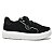 Tênis casual feminino flatform nobuck preto 055-012-01 - Imagem 1