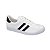 Tenis casual feminino branco tamanhos especiais TN37 - Imagem 1