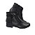 Bota coturno cano curto salto baixo Tamanho especial Demmi Catarina DE21- - Imagem 2
