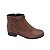 Bota coturno cano curto salto baixo Tamanho especial Demmi Catarina DE21- - Imagem 4