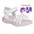 Sandália Infantil Menina Kidy Laços + Mini Sala Brinde Diversão conforto Estilo 192-1079-0004 - Imagem 3