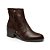 Bota feminina Mississipi cano curto salto 5cm J1442 - Imagem 1