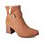 Bota feminina Dakota cano curto salto grosso peluciada D2702 - Imagem 2