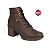 Bota Coturno Dakota Feminina Couro Salto Bloco Confortável D0461 - Imagem 3